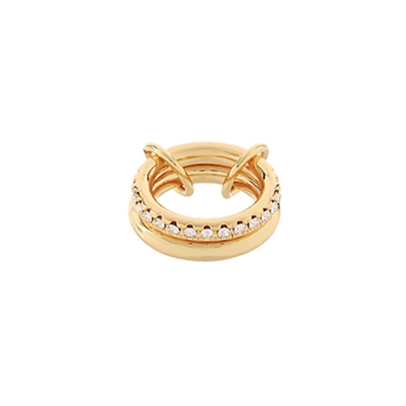 2 Row Pave Ring - Picture 1 of 2